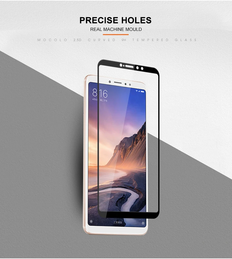 Новое поступление Защитное стекло для экрана для Xiao mi Max 3 mi Max 3 Полное покрытие защитная пленка из закаленного стекла для Xiaomi mi Max 2