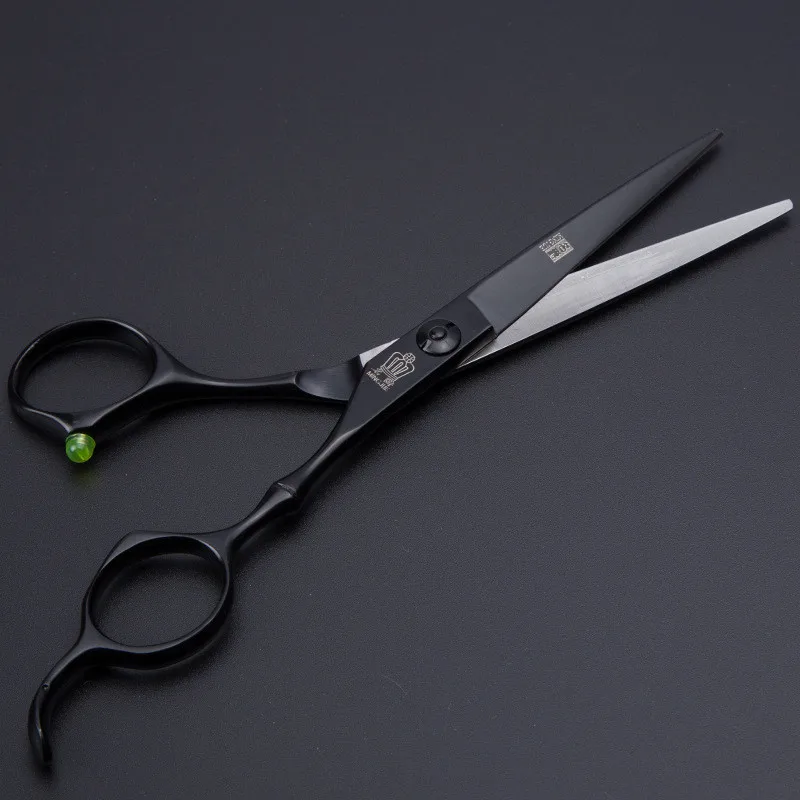 

6" Black Hair Cutting Scissors Hairdresser Kits Clipper Japanese Hairdressing Scissors Hot Hair Shears for Barber Scissors Japan