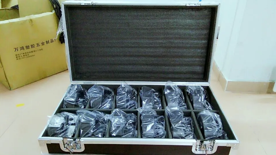Фото 12 unids 7x12 W + flightcase 1 2 m Кабель Dmx LED Flat SlimPar Quad Luz 4 в светодиодный светильник dmx DJ luz 12 unids 7x12 W + flightcase 1 2 m Кабель Dmx LED Flat SlimPar Quad Luz 4 в светодиодный светильник dmx DJ luz