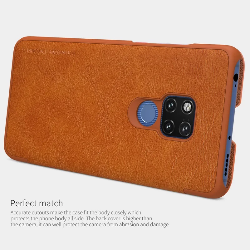 Чехол NILLKIN для huawei mate 20 x, 7,2 дюймов, винтажный, Qin, откидной Чехол, кошелек, искусственная кожа, PC, задняя крышка для huawei mate 20x, чехол
