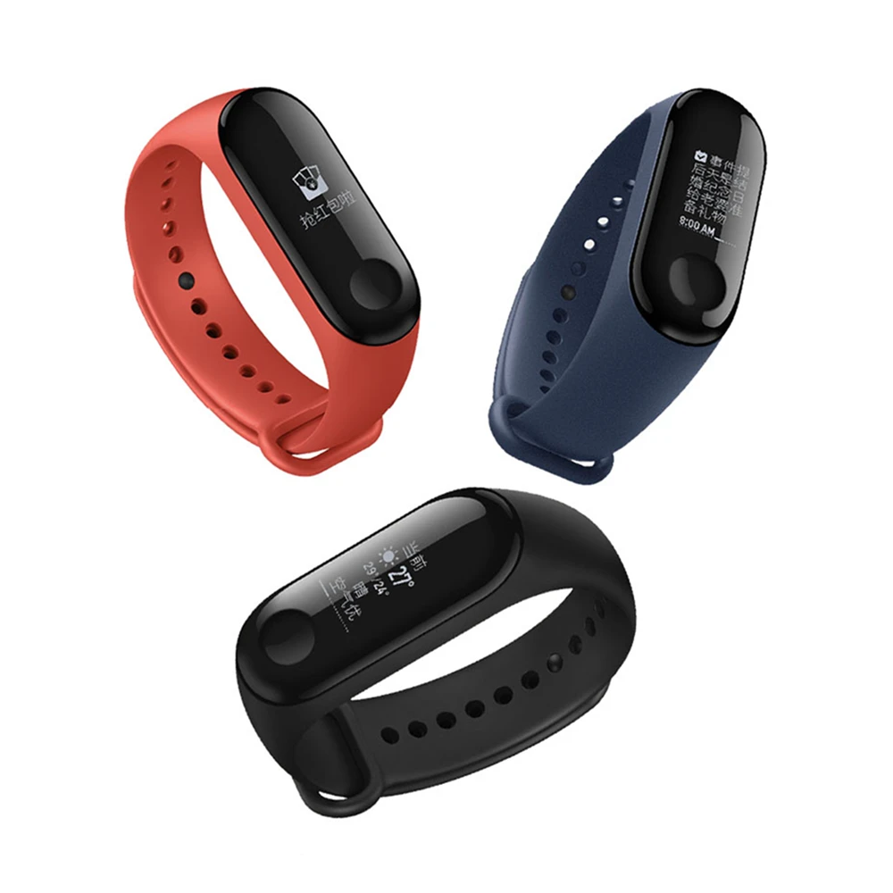 Новый оригинальный Смарт браслет Xiaomi Mi Band 3 NFC OLED 0 78 дюйма фитнес трекер для