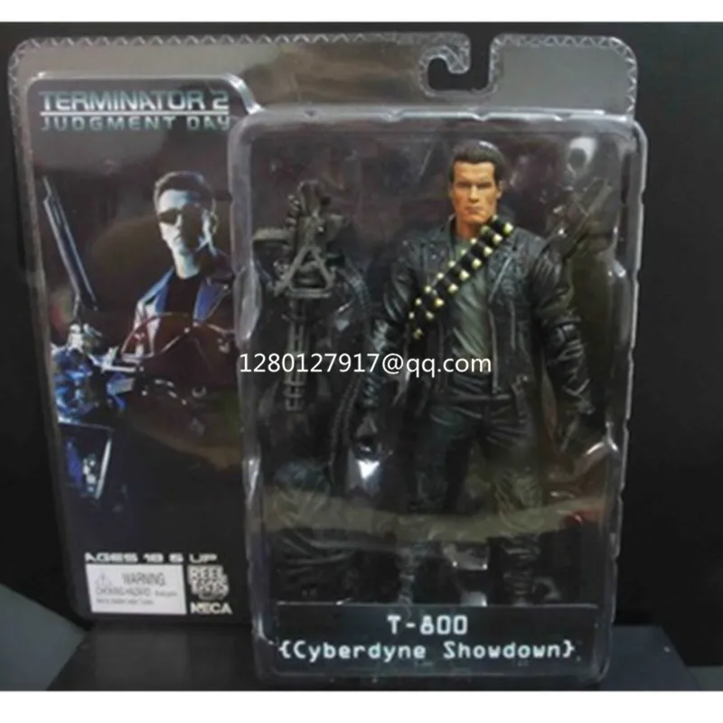 Экшн фигурка Terminator 2:Judgment Day NECA T 800 модель 101 Atomic Tank ПВХ 23 см P172|Игровые фигурки и