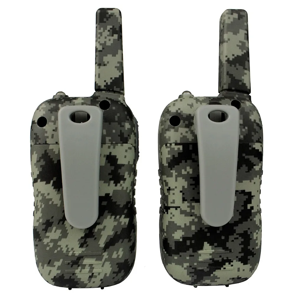 Мини рация Retevis RT33 камуфляжная 4 шт. 8 каналов 0 5 Вт PMR446 VOX ЖК дисплей USB зарядка