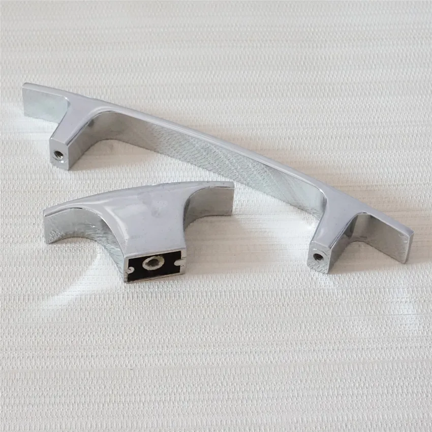 

3.75" 5" 6.3" Glass Dresser Pulls Knobs Crystal Drawer Handle Knobs Silver Kitchen Cabinet Handles Knobs Door Handle Pulls