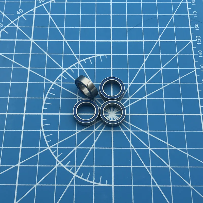 Free Shipping 10pcs 6702RS The high quality of Blue sealed ultra-thin section deep groove ball bearing 6702-2RS 15*21*4 mm 6702 |