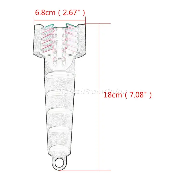 1 шт. щетины щетка для чистки гольф клуба паз обувь водителей обеспечивают