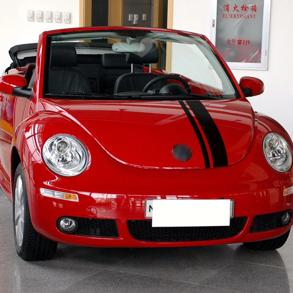 Набор автомобилей капот линия крыша задние полосы наклейка кузова для Volkswagen Beetle