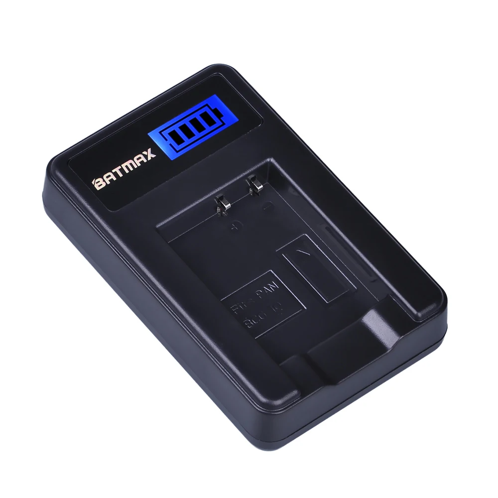 Фото Аккумулятор 2xDMW-BCG10 DMW BCG10 BCG10E + зарядное устройство USB с ЖК-дисплеем для Panasonic Lumix №4