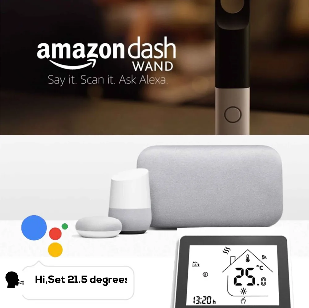 IOT работает с IFTTT Alexa Google Home сухой контакты пассивные соединения настенный газовый