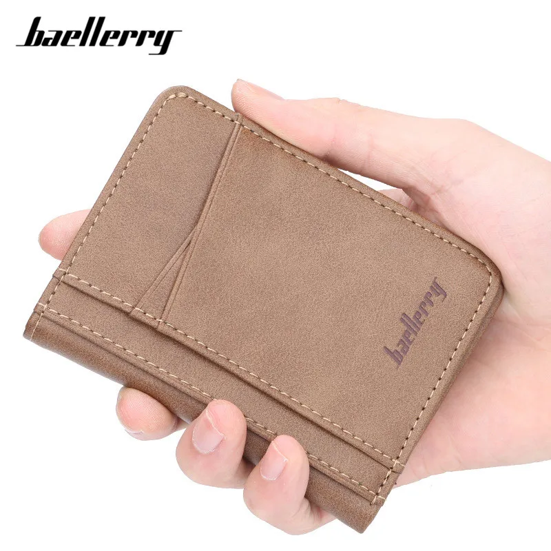 Baellerry много выездных мужчин ts тонкие кошельки мужские кожаные брендовые