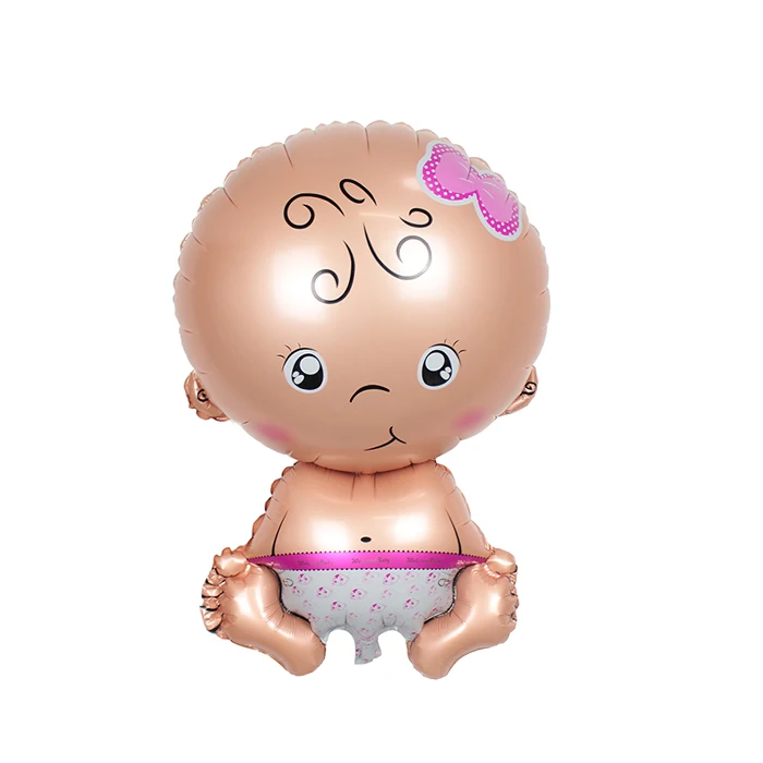 50 шт. Детские Соски мальчик девочка Фольга Шарики Baby Shower гелий надувные баллон