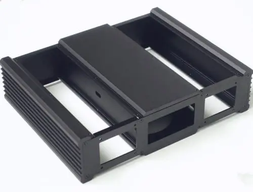 Высокоточный CNC алюминиевый корпус усилителя корпуса шкафа дома коробки