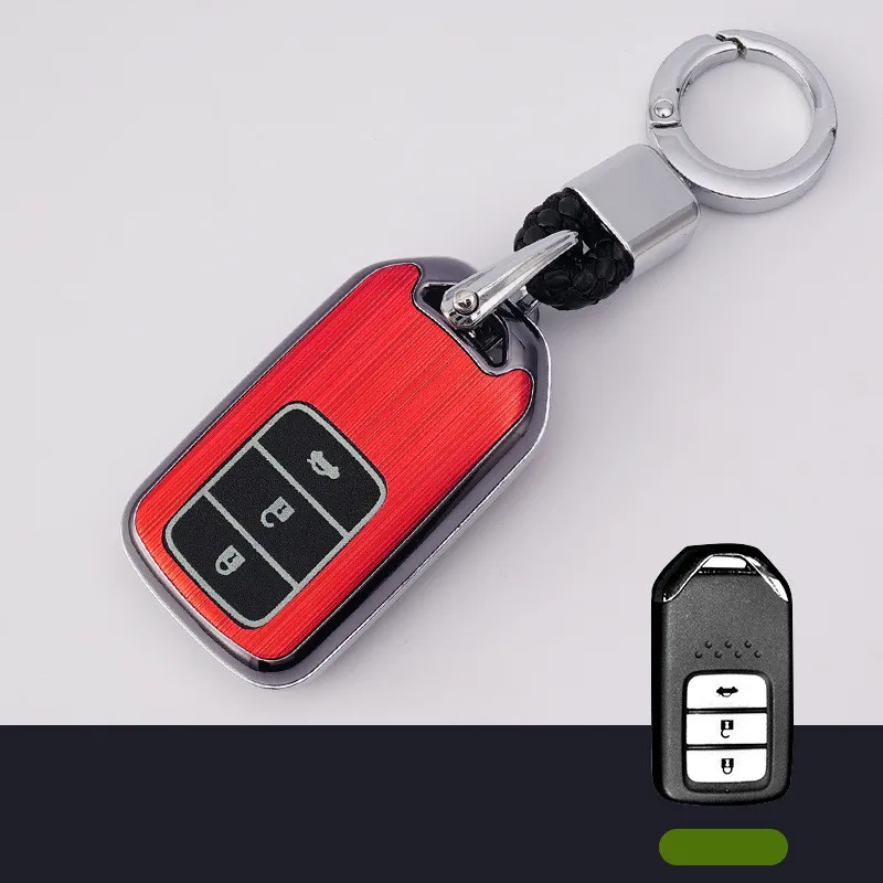 Пластиковый светящийся чехол для ключей Fob крышка Рамка Honda CRV XRV Vezel URV Avancier новый