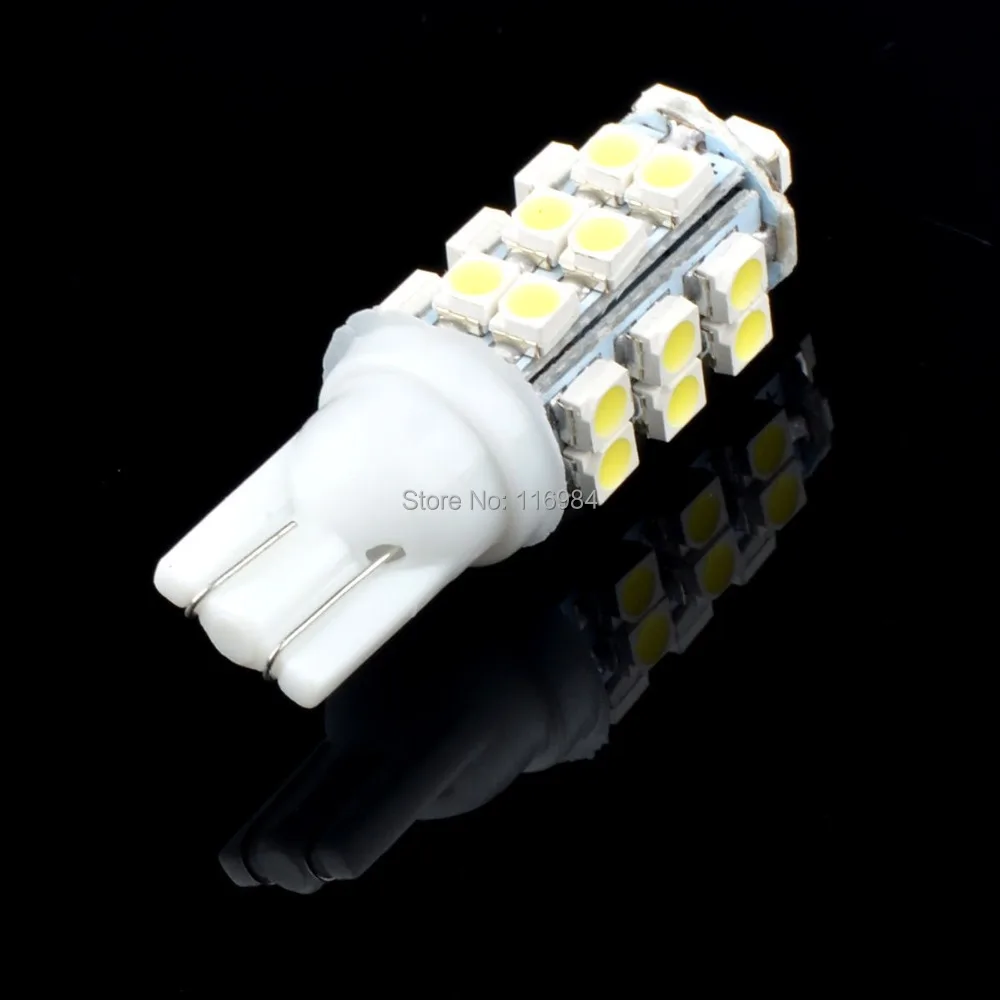 2pcs/Lot x White T10 28 SMD LED 168 194 W5W Wedge lamp DC12V for Car Light | Автомобили и мотоциклы