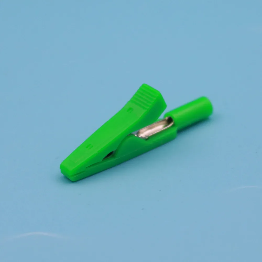 5 шт. многоцветный изоляционный зажим типа крокодил тестовый на 2 мм разъем банан