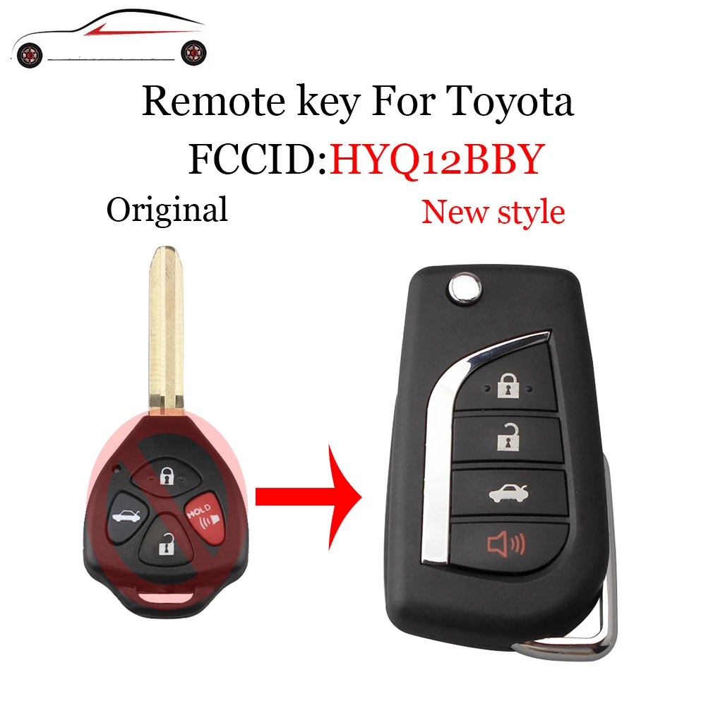 GORBIN 3 + 1BT новый стиль для Toyota HYQ12BBY 314 4 Mhz Camry ключ Avalon Corolla Matrix RAV4 Venza Yaris G/4D67 чип