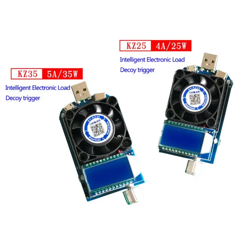 Умный электронный триггер KZ35 тестер быстрой зарядки USB для QC2.0/QC3.0/AFC/FCP |