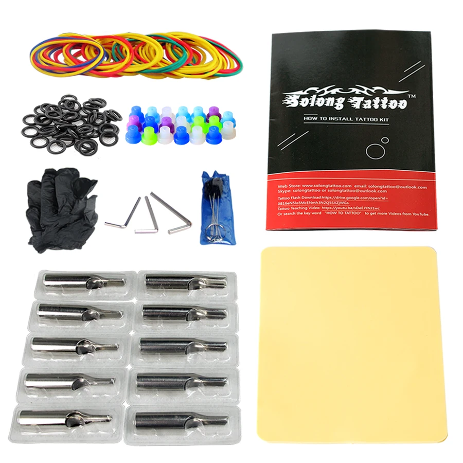 Stigma Complete Tattoo Kit 1 Gun Coil Machine Sets 7 Inks TK105-35 | Красота и здоровье