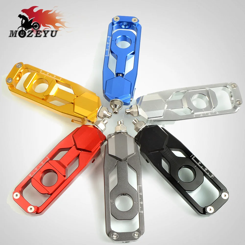 

for yamaha mt-09 mt09 MT-09 MT09 Tracer fz09 fz-09 FZ09 FZ-09 fj09 fj-09 Motorcycle Parts CNC Chain Adjusters Tensioners Catena