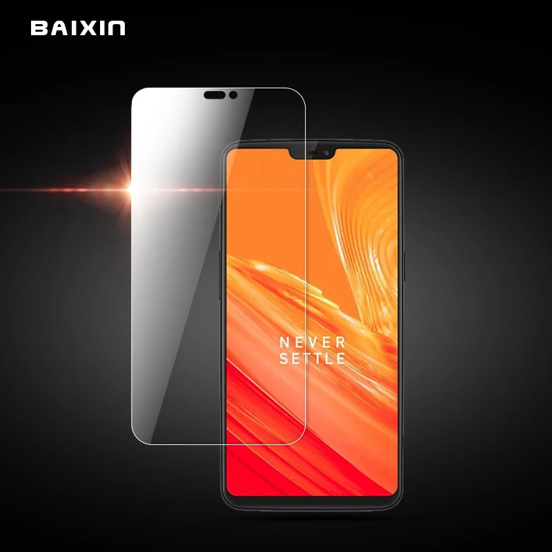 Baixin закаленное стекло для Oneplus 6 2.5D 9H защита экрана против царапин|Защитные стёкла