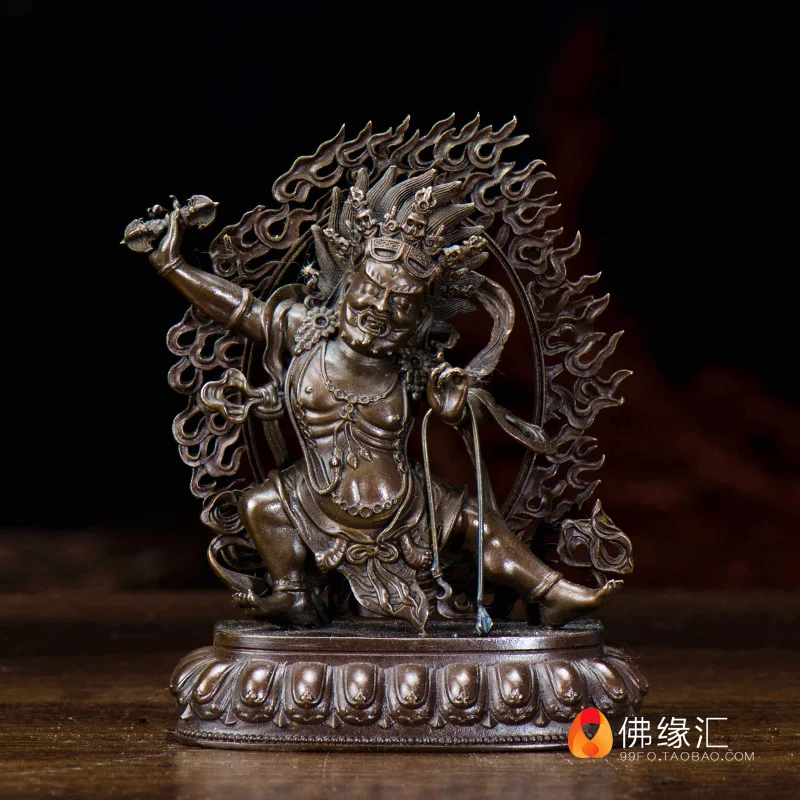 Тибетский буддийский seiko tantric vajrapani из чистой меди/трендовый
