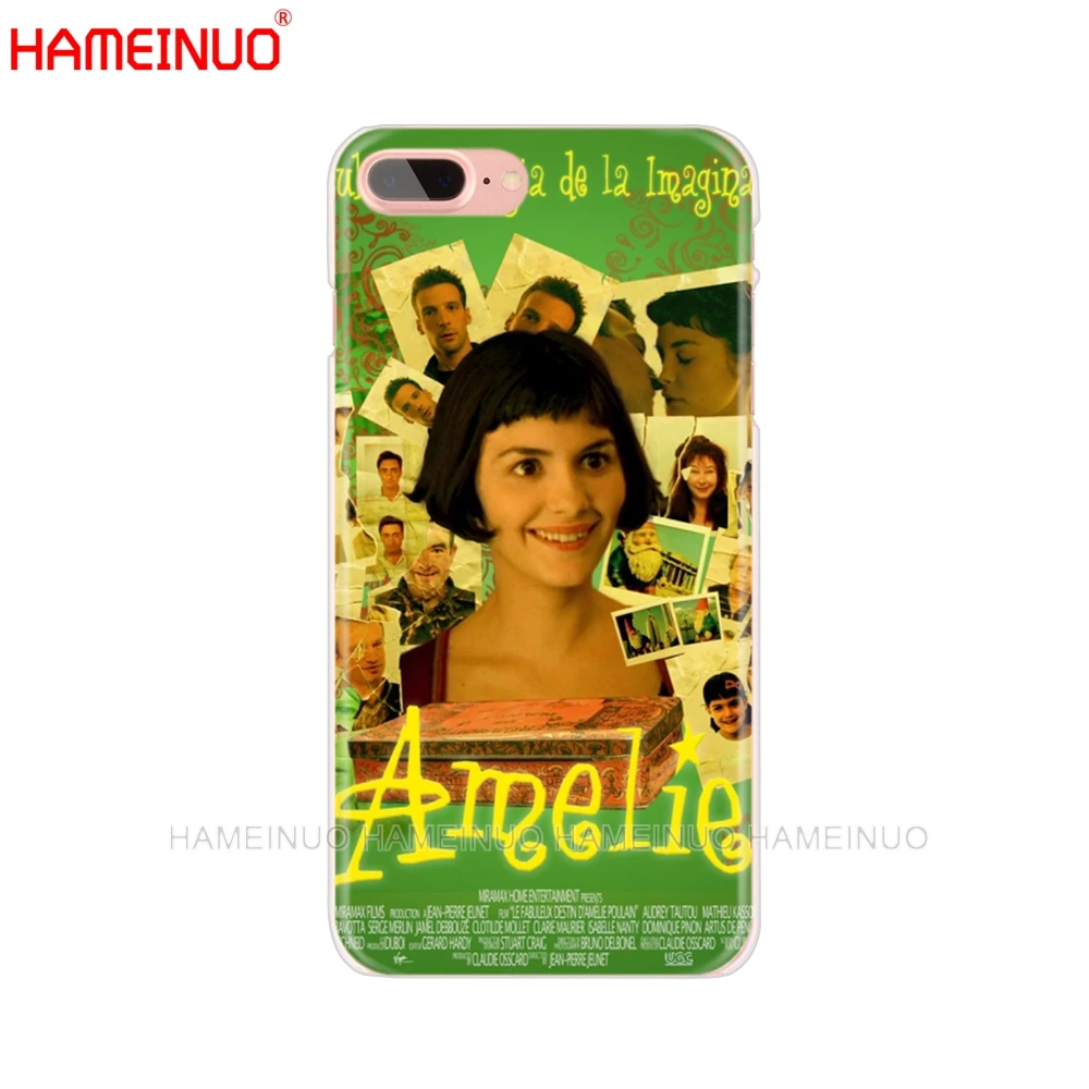 HAMEINUO Amelie плакат классические Франция фильм сотовый телефон чехол для iphone X 8 7 6 4 4s 5