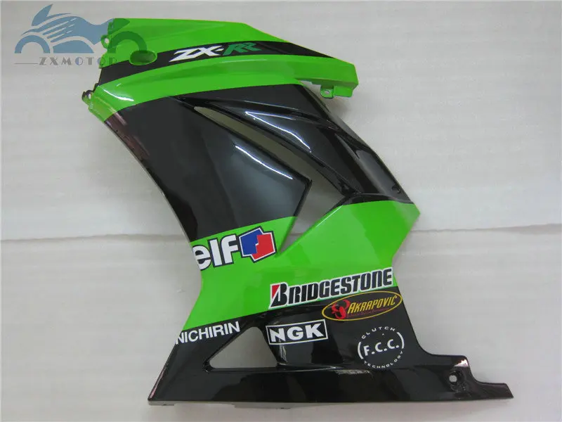 Пользовательские Инъекции обтекатель наборы для KAWASAKI Ninja 250 2008- ZX 250R ABS спорт Мотоцикл Обтекатели EX250 08-14 зеленый черный набор