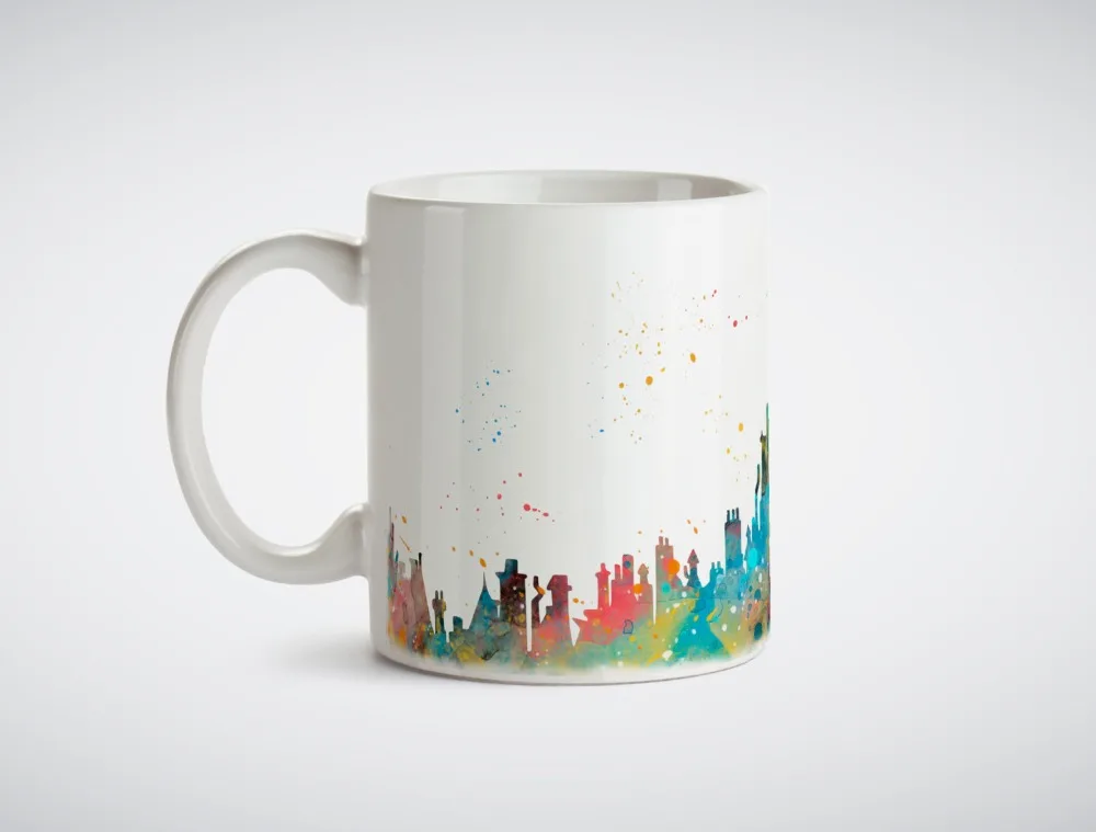 Мэри Поппинс кружки тепла выявить термочувствительных керамическая кружка Magic