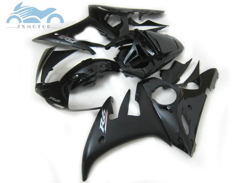 ABS пластик мотоцикл обтекатели комплект для YAMAHA R6 YZFR6 2003 2005 YZF 03 05 aftermarket обтекатель