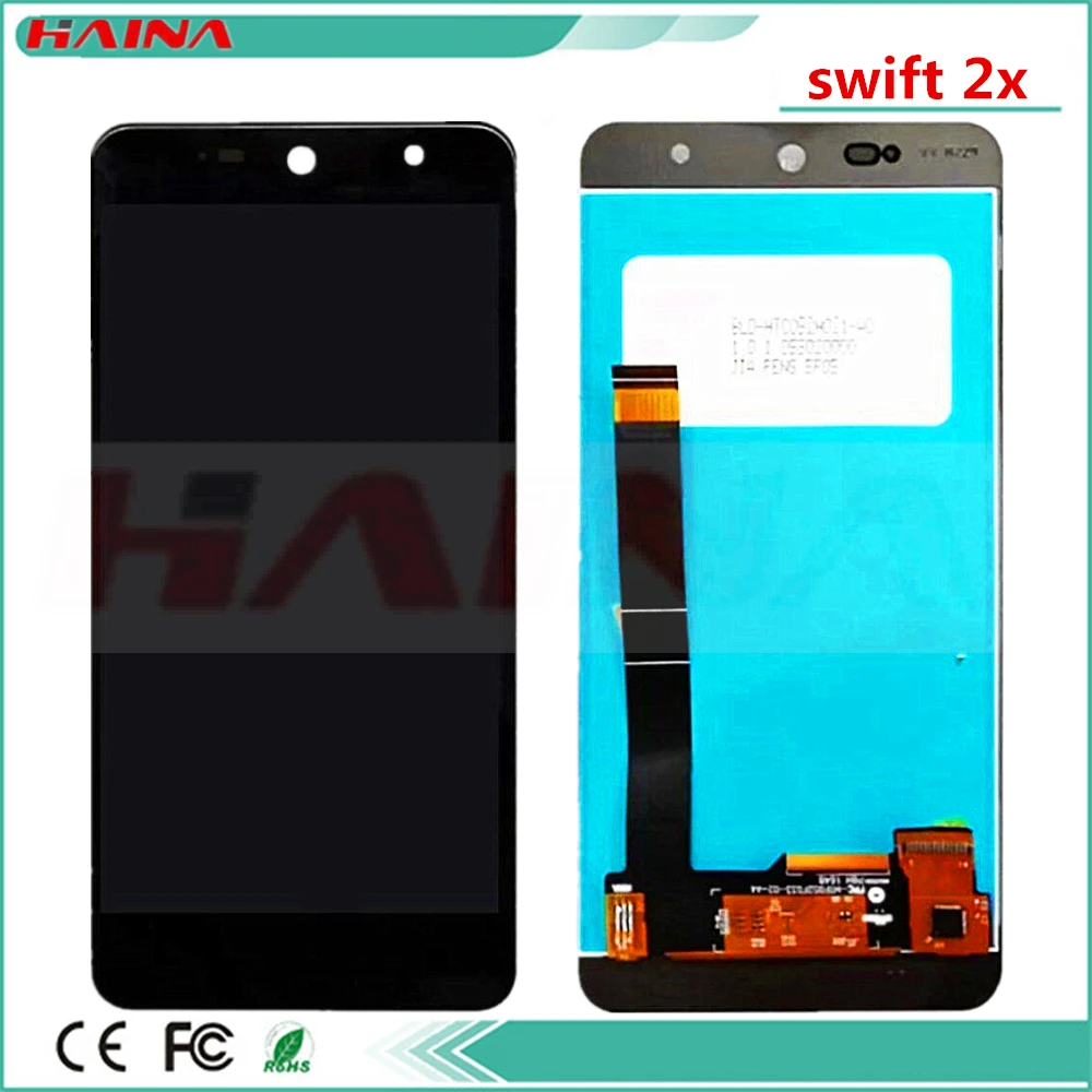 Сменный сенсорный ЖК экран 5 2 дюйма для Wileyfox Swift 2X|Экраны мобильных телефонов| |