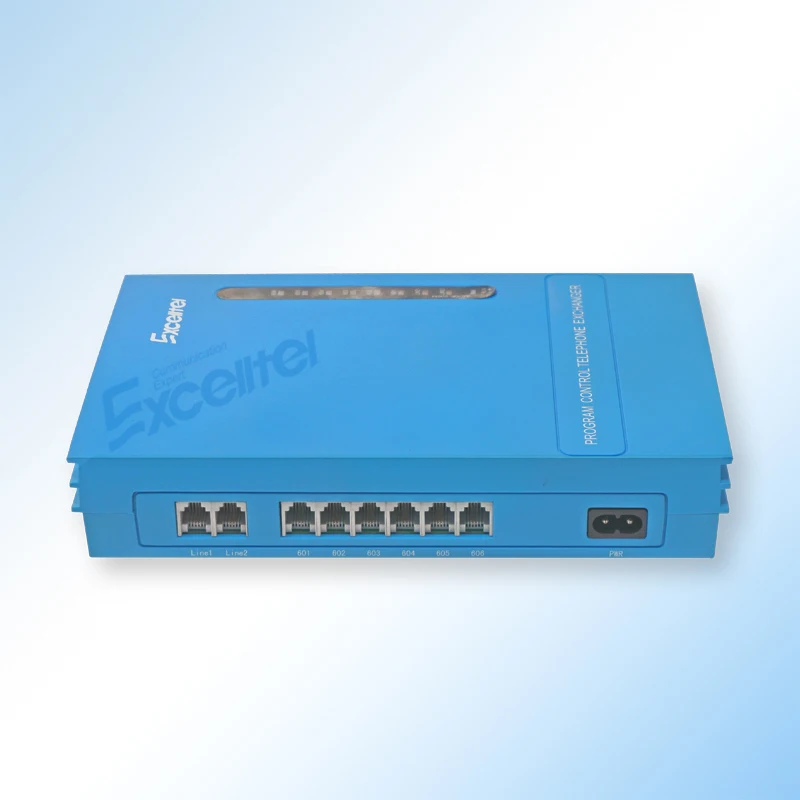 Мини АТС с системой переключения фонарик 2 PSTN line 6 extension MS206|extension| |