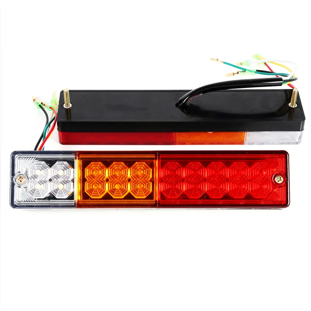 2 шт. 12V/24V прицеп света светодиодный Стоп задний стоп сигнал Фары заднего хода