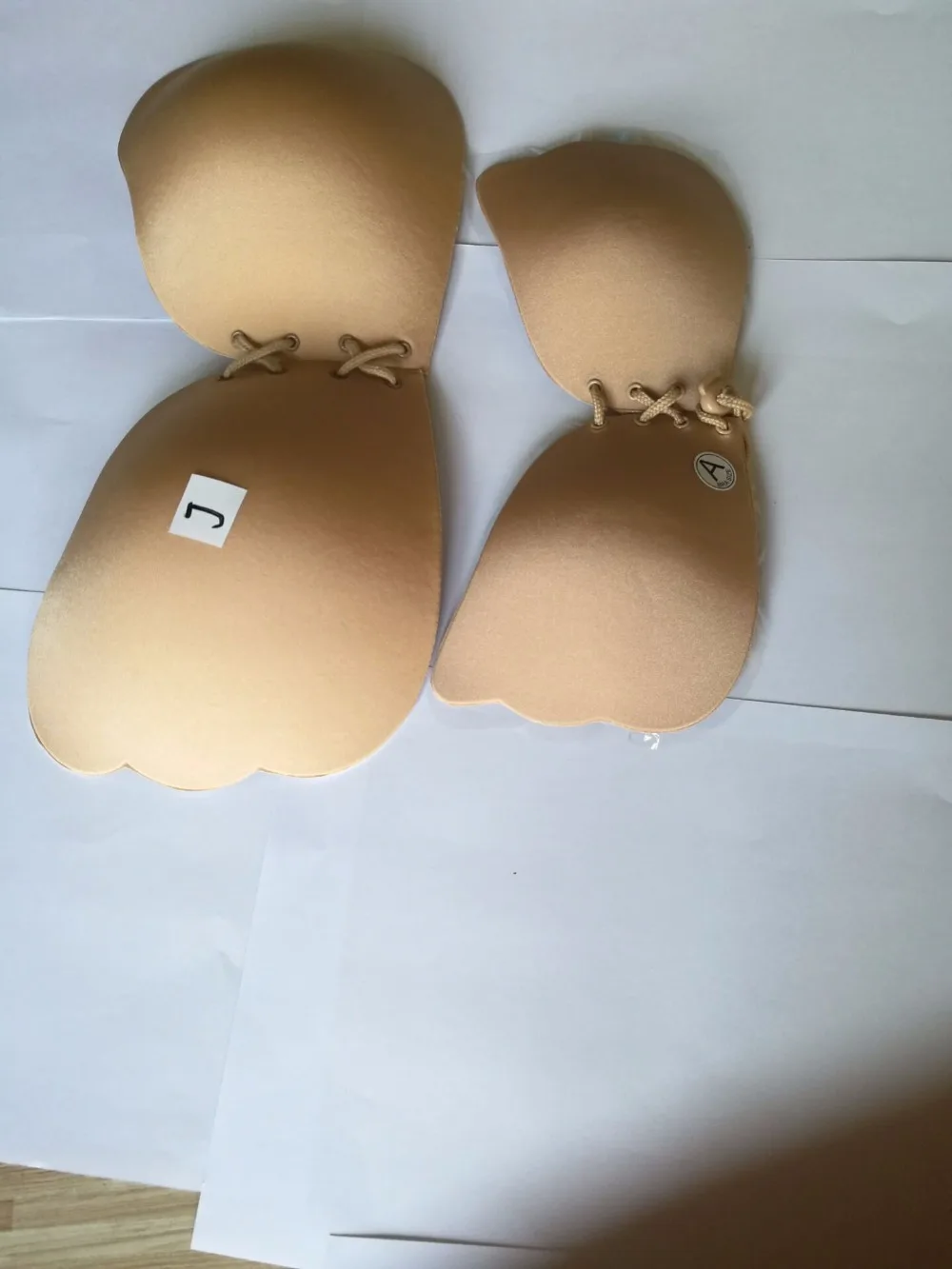 Solid Bra Women Women Self Adhesive Strapless Bandage Stick Gel Silicone Push Up Invisible Bra 2 Colors Tangas Women Sexy