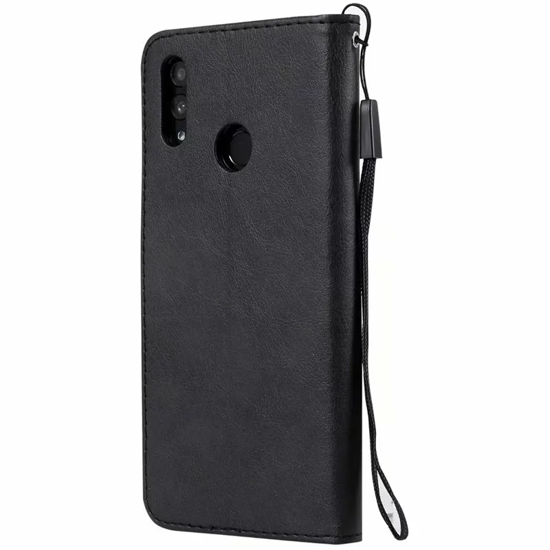 Флип чехол для Huawei P Smart 2019 кошелек из искусственной кожи сумка телефона