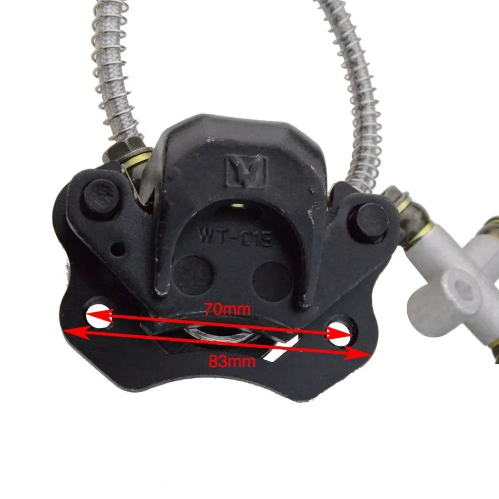 GOOFIT спереди диск тормоз в сборе для китайских 110cc 125cc 150cc 200cc 250cc ATV четырехколесный Doom Багги Quad велосипеды C029-039