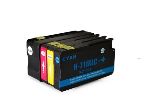 JIANYINGCHEN совместимый картридж Замена для HP711XL Designjet T120 24 610 T520 36 (4 шт./лот)|ink