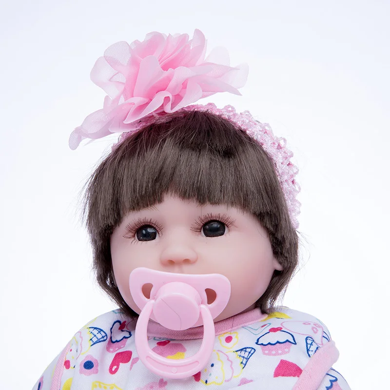 Принцесса Анна 18in прекрасная кукла reborn младенцев силиконовые baby куклы