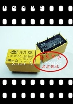 

Новые оригинальные 100 шт HK19F-DC-12V, dpdt реле