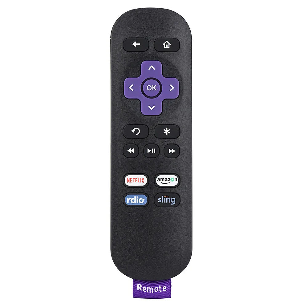 Del Новый Сменный пульт дистанционного управления для ROKU 1/ 2/3/4 LT HD XD XS с 4 быстрыми