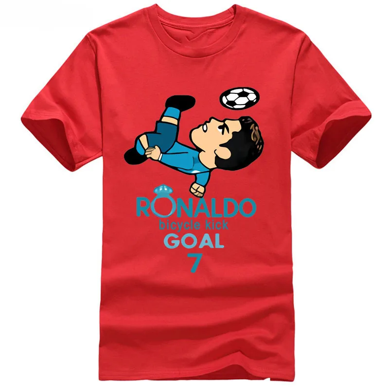 Клубная футболка с буквенным принтом 2018 футболист Мадрид Роналду soccersing