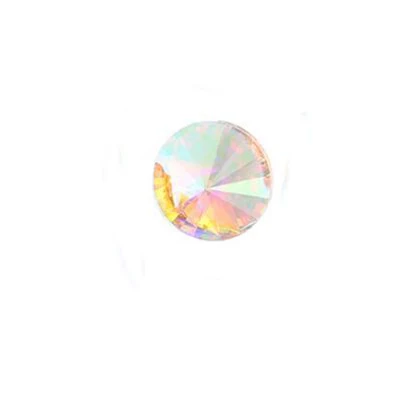Crystal AB Стекло всех цветов Rivoli склеивание на Стразы 50 шт. вечерние украшения на платье склеивание на Стразы для свадебного платья аксессуары - Цвет: Crystal AB