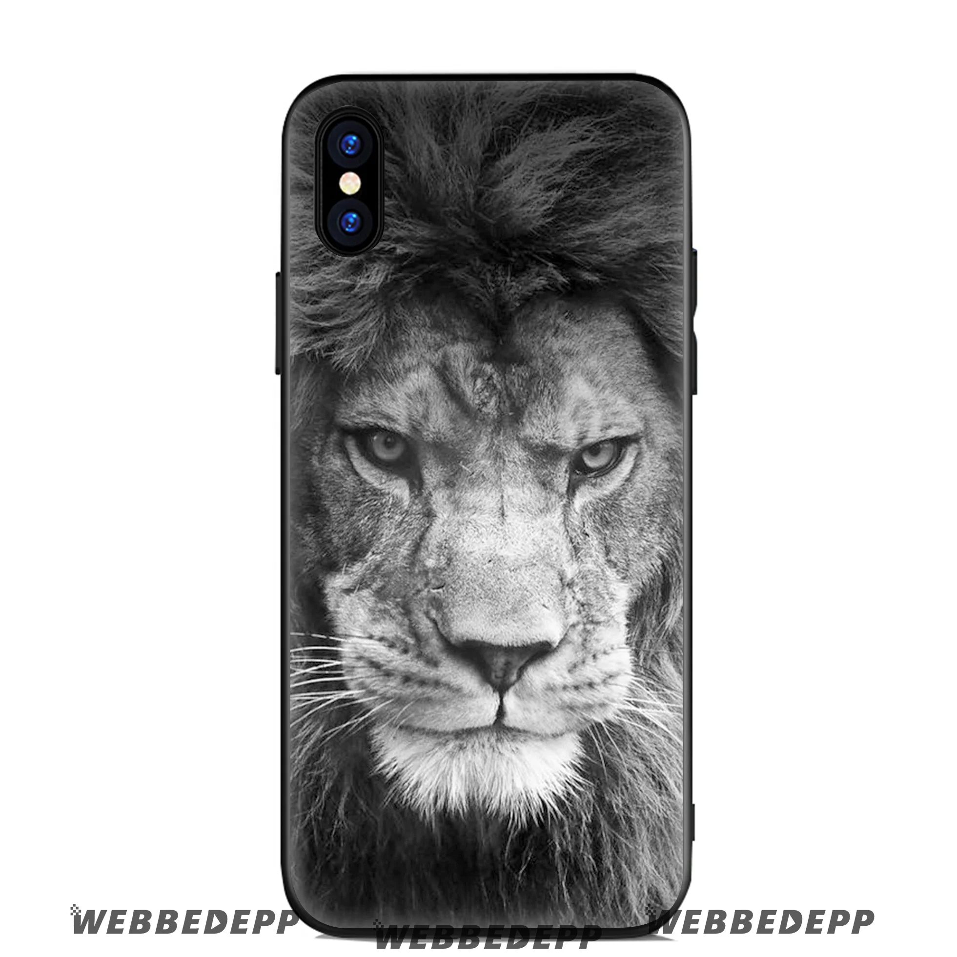 10 Мягкий силиконовый чехол WEBBEDEPP Lion Alpha Male Cub для Apple iPhone 11 Pro Xr Xs Max X или 10 8 7 6 6S Plus 5 5S SE из ТПУ - Цвет: 10