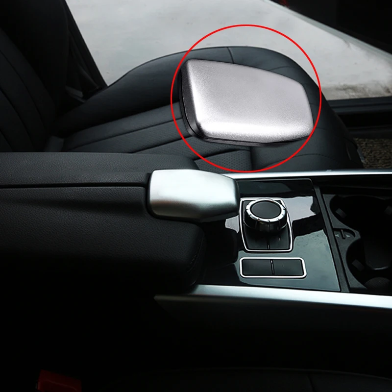 Aluminium alloy Armrest box switch button frame cover modified sequins For Mercedes BENZ GLS E Class E200L 300L 2012-2015 | Автомобили и
