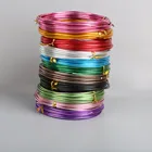 Металлическая проволока для бижутерии, 3-10 м, 11,522, 5 мм, круглая алюминиевая проволока, фурнитура для поделок