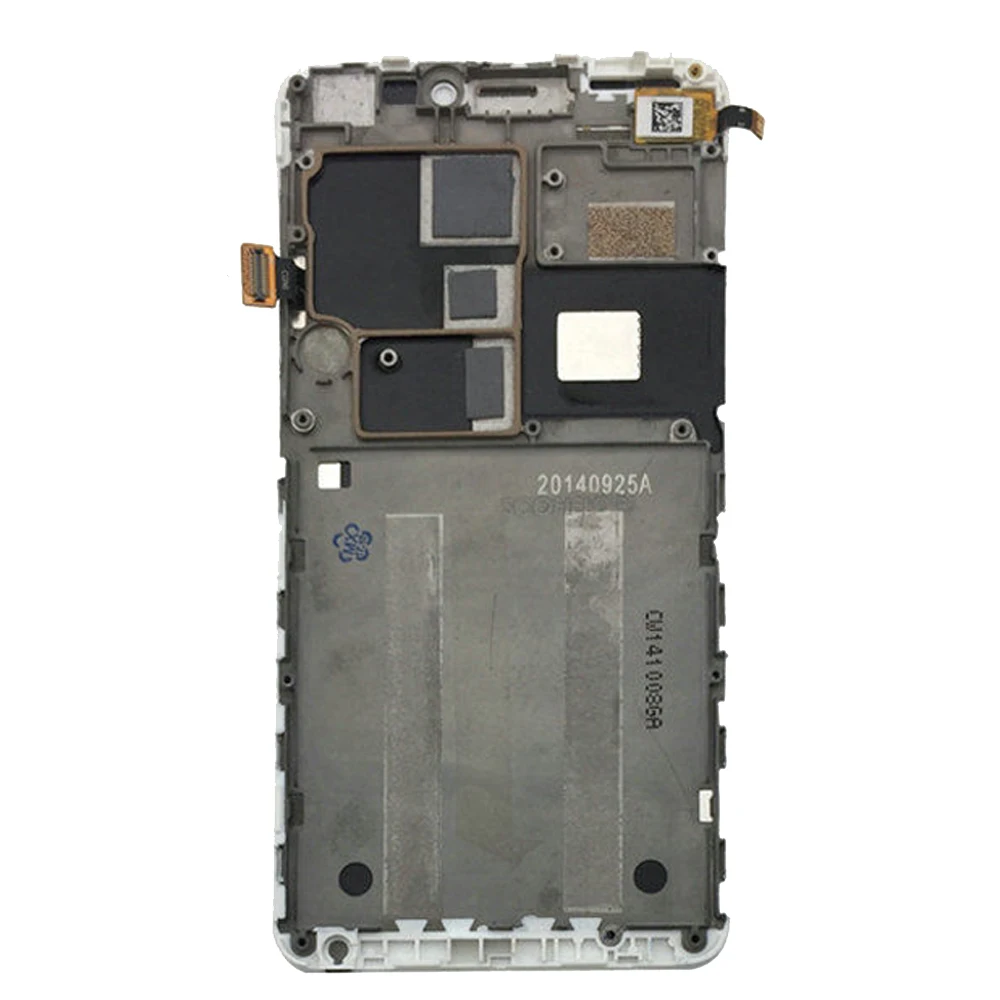 Для Lenovo S850 ЖК дисплей кодирующий преобразователь сенсорного экрана в сборе рамка