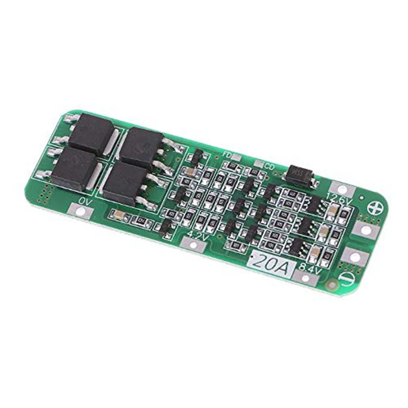 3S 20A литий-ионная литиевая батарея 18650 зарядное устройство Pcb плата защиты Bms для