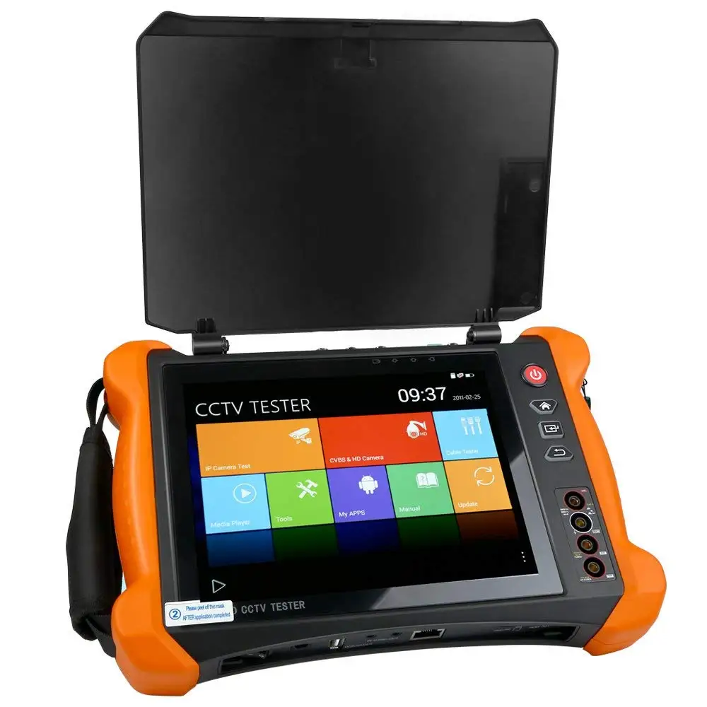 8 дюймов 4K HD IP CCTV тестер монитор CVBS AHD CVI TVI SDI камера 8MP мультиметр Оптическое