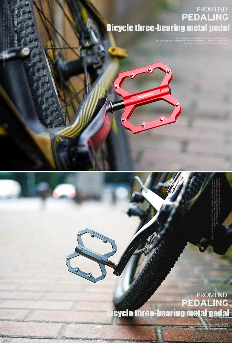 Титановая велосипедная педаль MTB складной горный и дорожный велосипед герметичный подшипник Сверхлегкий велосипедные запчасти аксессуары плоская платформа