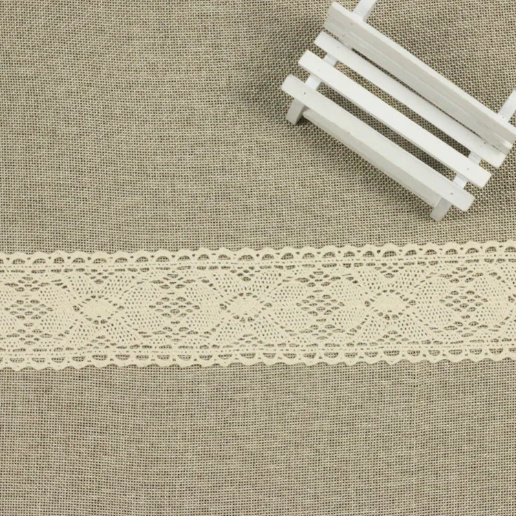 African Cotton Lace Ribbon Fabric Furnishing Warp Knitting Embellishments For Cloth Or Bag Trim Laces DIY Scrapbooking | Дом и сад