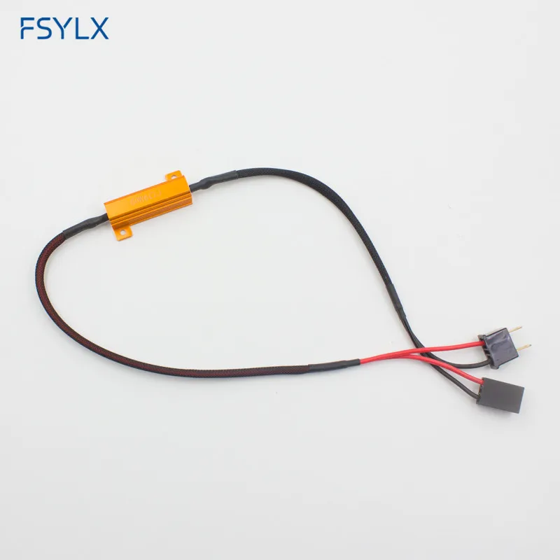 FSYLX 2 шт. автомобиль H7 светодиодный Предупреждение компенсатор жгут резистор 50 Вт